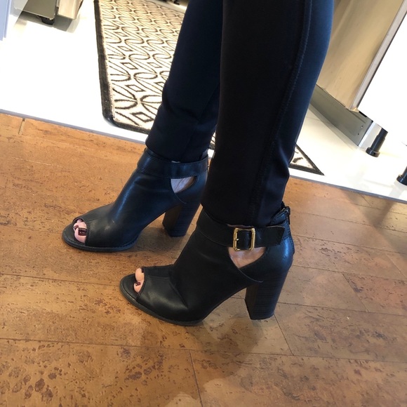 Fioni open toe leather booties - Picture 13 of 13